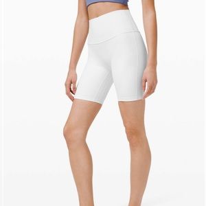 Lululemon Align Short 8"
White